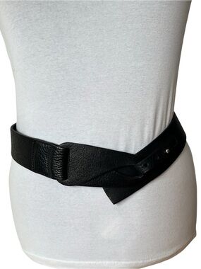 Brave leather statement belt size 32